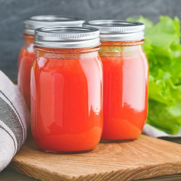 آموزش نحوه تهیه آب گوجه فرنگی
